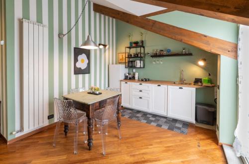 Parella Apartment | Discover Tranquil Elegance at STAGABIN La Mansarda Panoramica