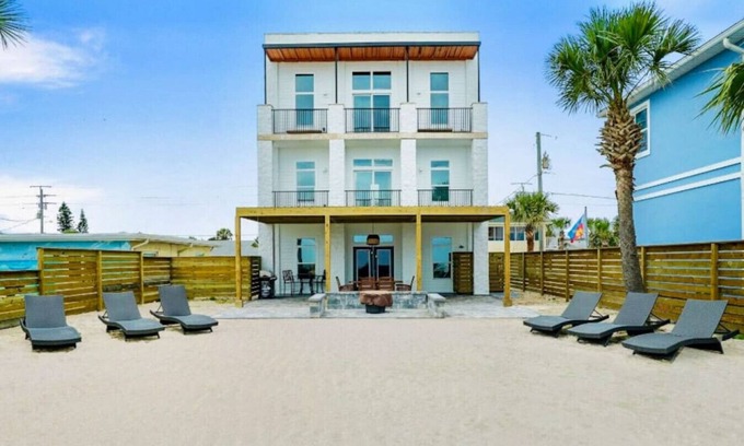 Flagler Beach House | Oceanfront Bliss at Stairway to Heaven Beach House