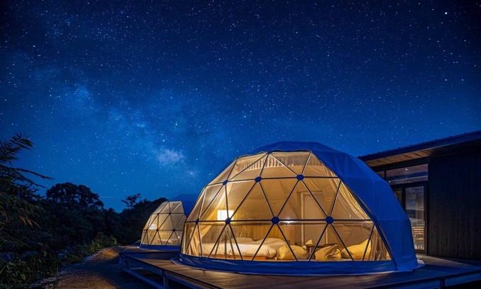 Shima RV Rental | Cozy Dome Room in Shima City with Ideal Family Amenities