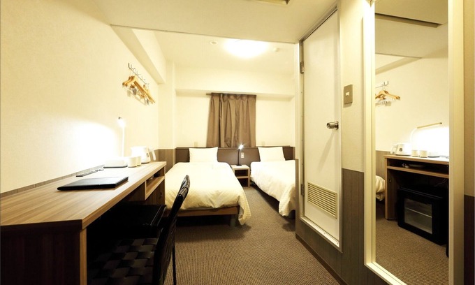 Aoba Ward Hotel | Cozy Twin Room Ideal for Families in Sendai, Miyagi
