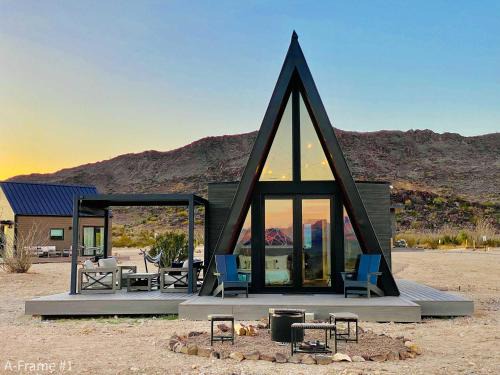 Study Butte-Terlingua Apartment | Stardust Big Bend A-Frame with Incredible Views