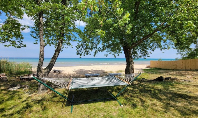 Northeastern Michigan Cottage | Idyllic Starry Nights Cottage with Lake Huron Views