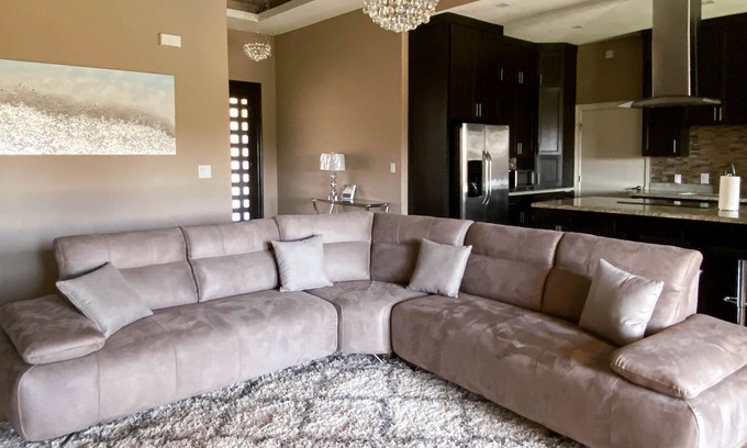 Brownsville House | Stately Retreat | Modern Kitchen & Fenced Backyard Oasis | Patio, Pool, Grill