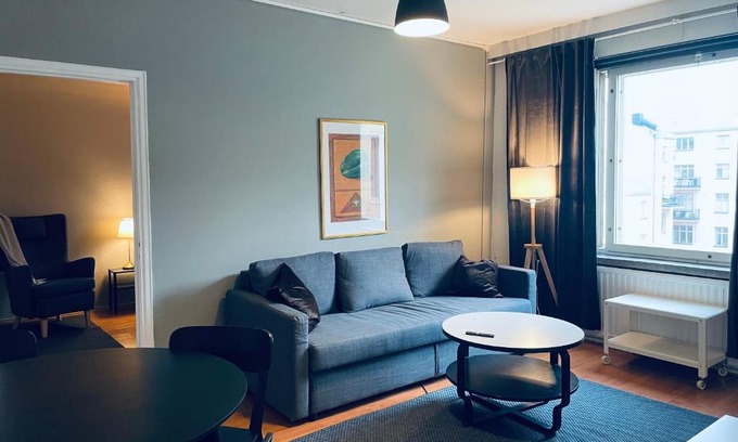 Hietalahti Apartment | Explore STAY Kamppi Apartment: 4-Star Comfort with Hot Tub