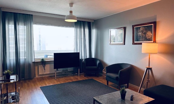 Espoo Apartment | Pet-Friendly STAY Matinkatu Apartment with Pool Access