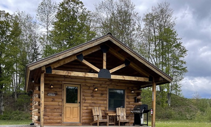 East Burke Cabin | Cozy Cabin Retreat on Kingdom Trails - Pet Friendly & Breakfast