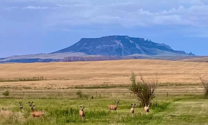 Chouteau County House | Explore the Rustic Charm of Stay Rural Hotel Retreat
