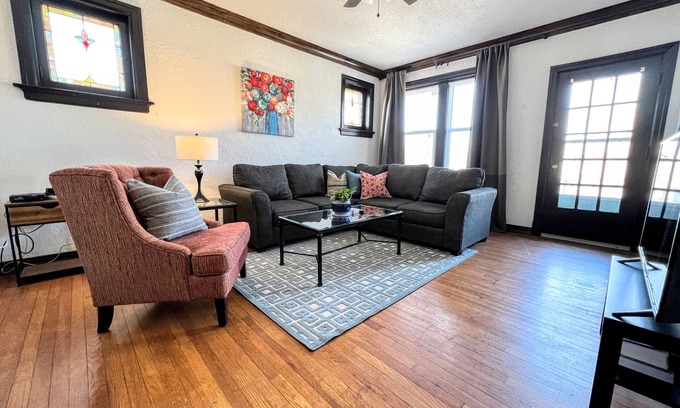 St. Louis Apartment | Pet-Friendly Extended Stay with Balcony and Fenced Yard