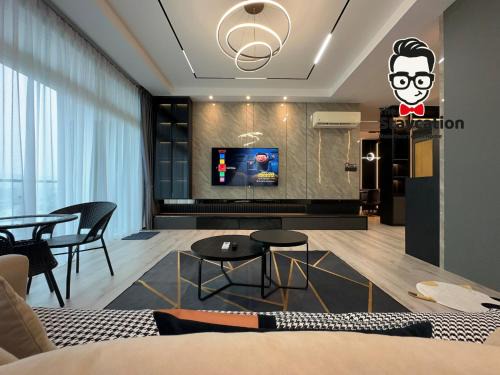Kuching Apartment | Modern Retreat at Staycation Homestay 52 Kuching Riverine Resort