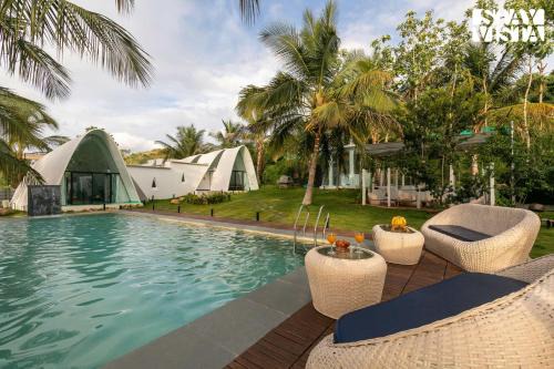 Shrirangapattana Villa | Enjoy Breakfast at StayVista at Shwaas with Pool Access