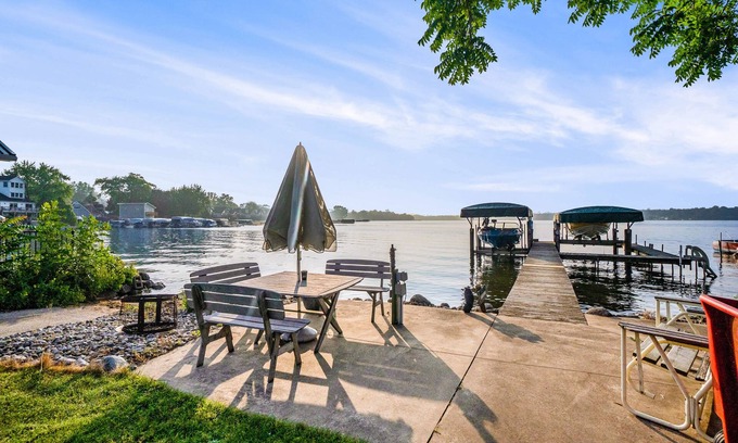 Paw Paw Lake House | Historic Stealth Cottage: Lakeside Retreat with Unique Amenities