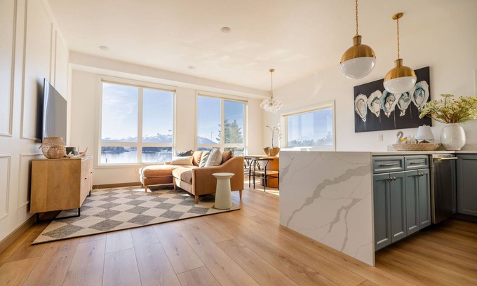 Sitka Apartment | Experience The Ressa Suite: Comfort with Ocean Views