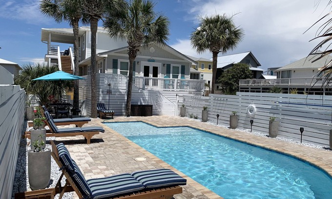 Grayton Beach House | Discover Coastal Bliss: Steps to Grayton Beach & Private Pool