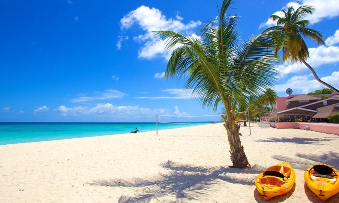 St. Lawrence Gap Apartment | Stay Steps from Dover Beach with Pool & Free Parking!