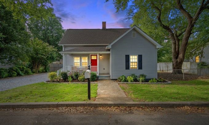 Parker House | Convenient Retreat Steps from Swamp Rabbit Trail & Downtown