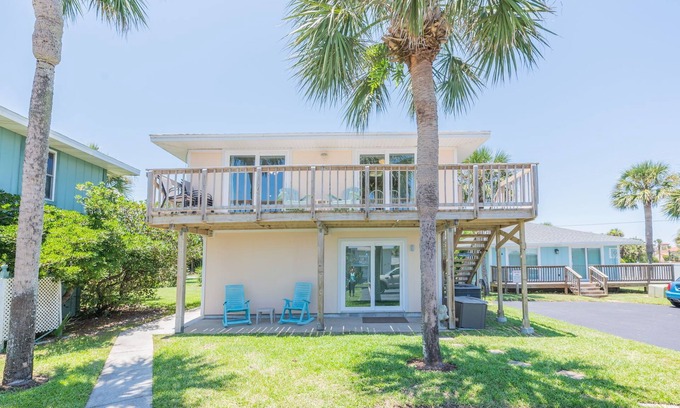 Surfcrest Village House | Just Steps from the Beach: Pet-Friendly & Ocean View Retreat