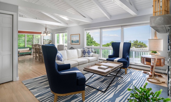 Cape Neddick House | Unwind Steps from Cliff House Resort Near Ogunquit's Best