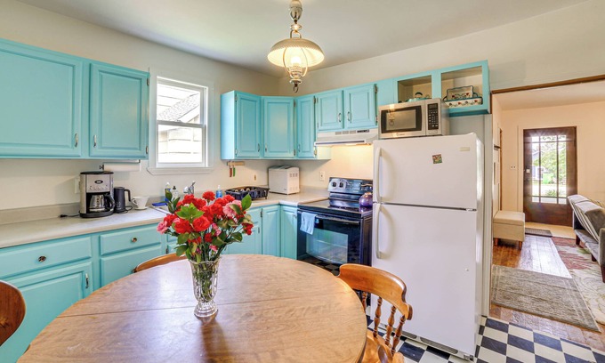 St Ignace Cottage | Steps to Lake Huron: Retreat w/Yard in St Ignace