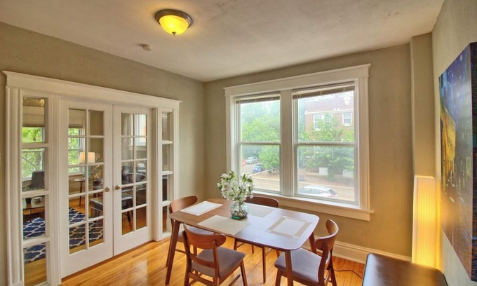 Tower Grove East Apartment | Pet Friendly Haven Steps from TG Park + Free Breakfast & Spa