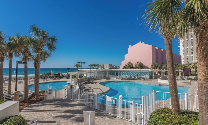 Four Mile Village Condo | Steps to the Beach - Great for Families - Beach Front Building