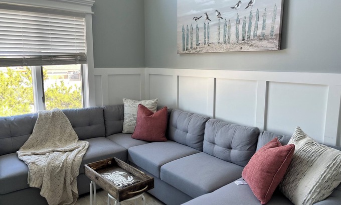 South Seaside Park Condo | Prime Location Steps from Beach, Bay & Island Park Adventure