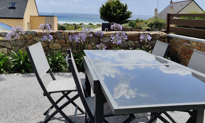 Telgruc-sur-Mer House | Discover Stereden Ar Mor: Oceanfront Retreat Steps from Beach