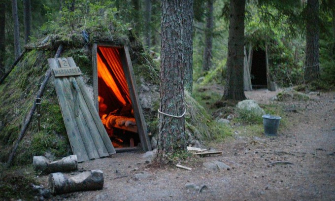 Skinnskatteberg Municipality Cabin | Eco-Friendly Retreat at STF Kolarbyn Eco-Lodge