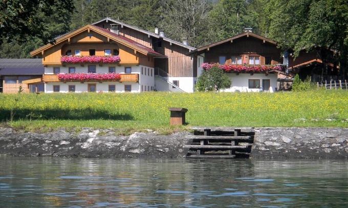 Achenkirch Apartment | Exceptional Stiedlhof: Oceanfront Retreat with Private Beach
