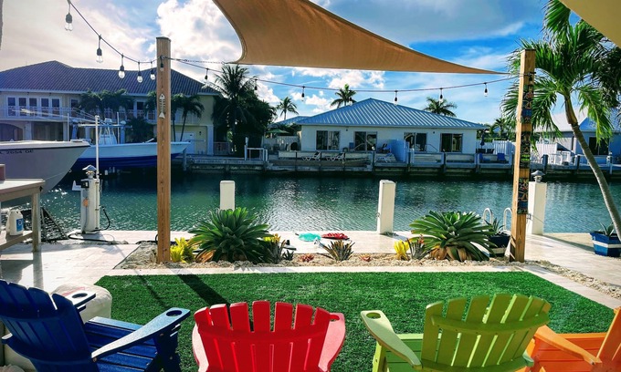 Key Colony Beach House | Unforgettable Stilt House with Dock and Ocean Views