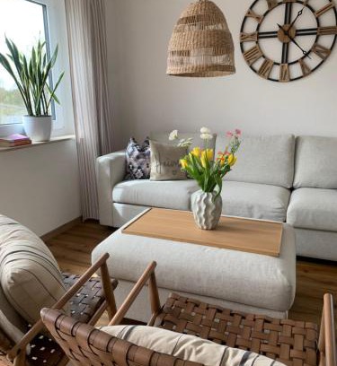 Herbertingen Apartment | Stylish Apartment by Thermal Spa with Scenic Nature Views