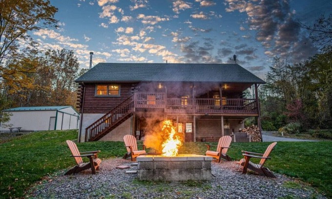 Wellsboro Cabin | Experience Scenic Views and Fishing Fun from Your Retreat