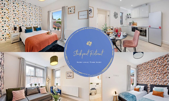 Offerton House | Stockport Retreat: Modern House with En-suite & Breakfast