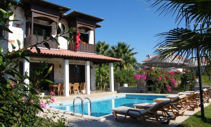 Dalyan Villa | Beautiful Stone Villa with Private Pool and Ocean Views