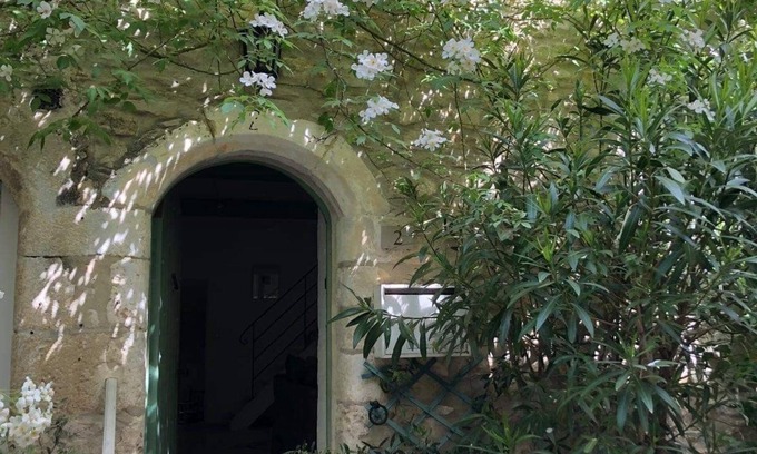 Vaison-la-Romaine Cottage | Cozy Stone Cottage with Terrace and Spa Amenities