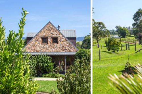 Woodstock House | Cozy Stone Cottage: Pet & Child Friendly Retreat