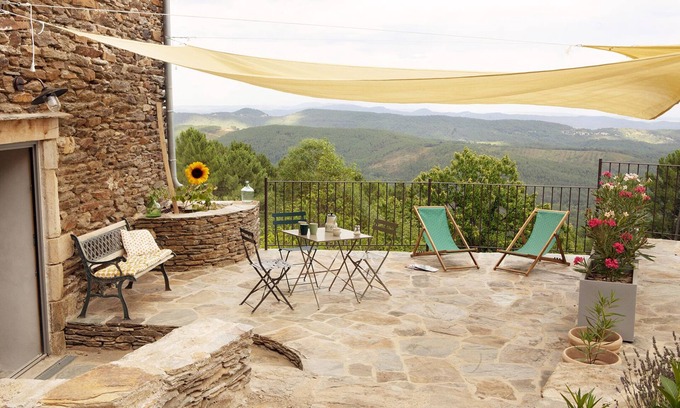 Malbosc Other | Cozy Stone Cottage with Spectacular Cévennes Views