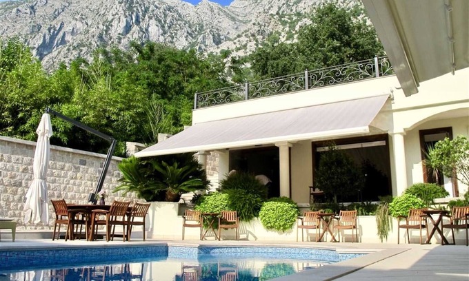 Ljuta Villa | Seafront Serenity at Stone House Villa with Private Pool