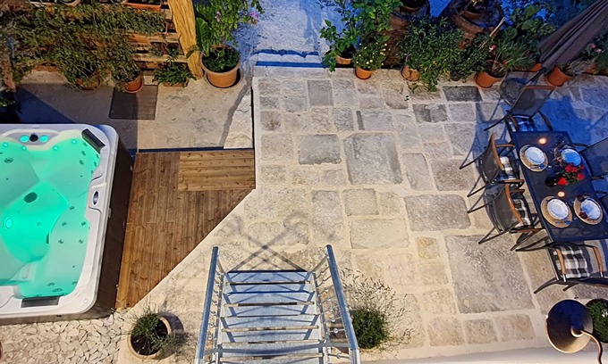 Rakalj House | Relaxing Getaway: Renovated Stone House with Hot Tub