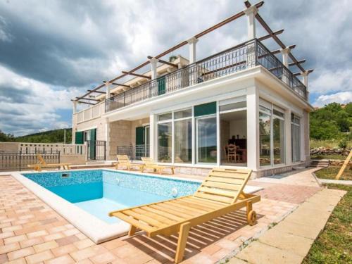 Cista Provo Villa | Elegant Stone Villa Bosnic: Oceanfront Retreat with Pool