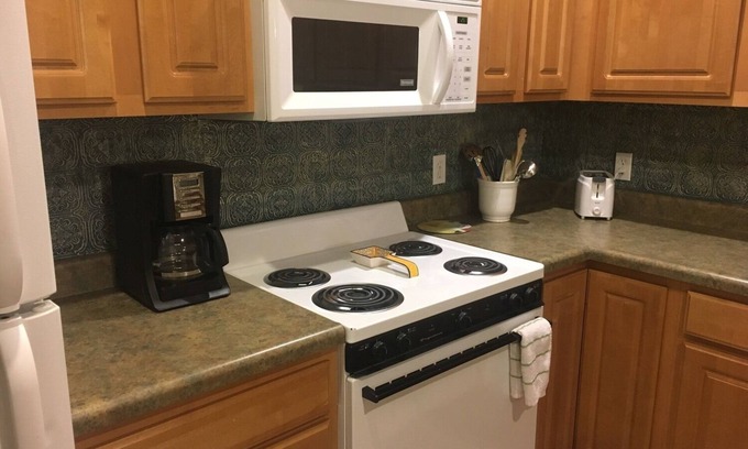 Ludington Apartment | Family-Friendly STRAM - 201 with Kitchen & Top Ratings