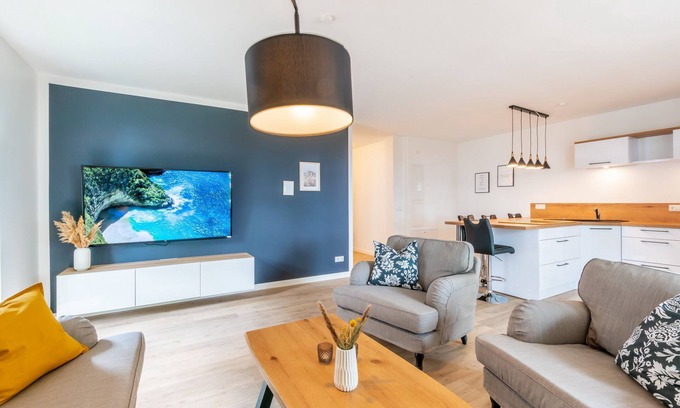 Tarnewitz Apartment | Oceanfront Strandvilla Meeresblick with Pet-Friendly Amenities