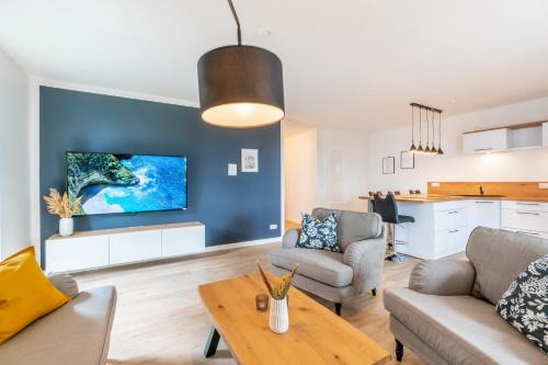 Tarnewitz Apartment | Oceanfront Strandvilla Meeresblick Wohnung 02 - Guest Rated 9.1