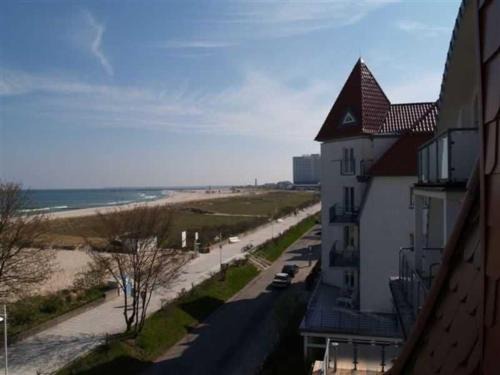 Warnemuende Apartment | Strandvilla Undine Fewo 19 Meerblick