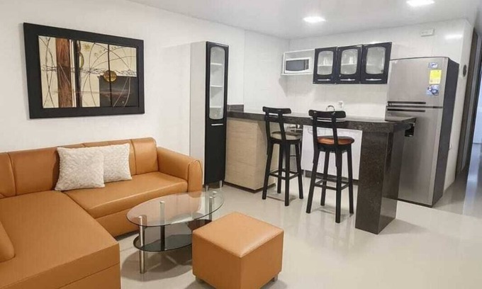 Boston Apartment | Strategic location near the Romelio Martinez Stadium in the heart of the north of the country