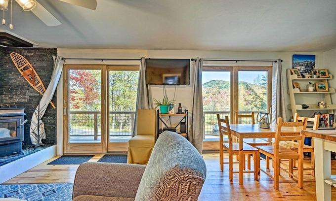 Stratton Mountain House | Scenic Stratton Mountain Home - Ideal for Family Getaways