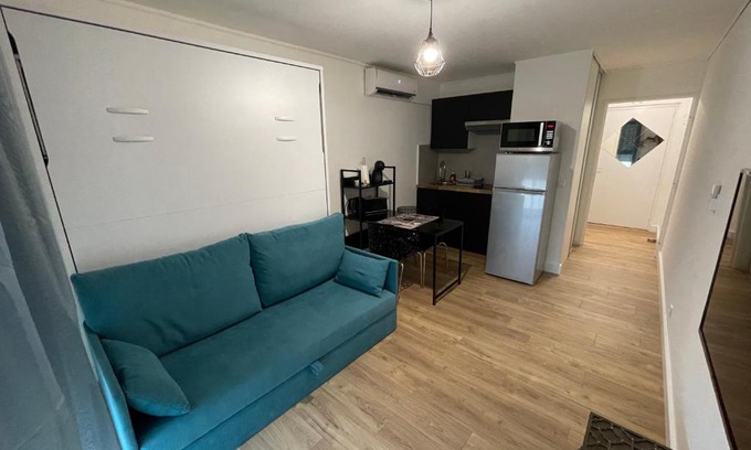 Saint Philippe Apartment | Cozy Studio in Nice with Garage & Pet-Friendly Stay