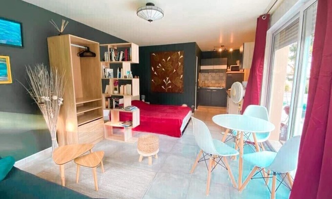 Baron Apartment | Studio 2/4 Pers-piscine-25mn Rocade Bordeaux, Piscine, Entre Bdx et St Emilion