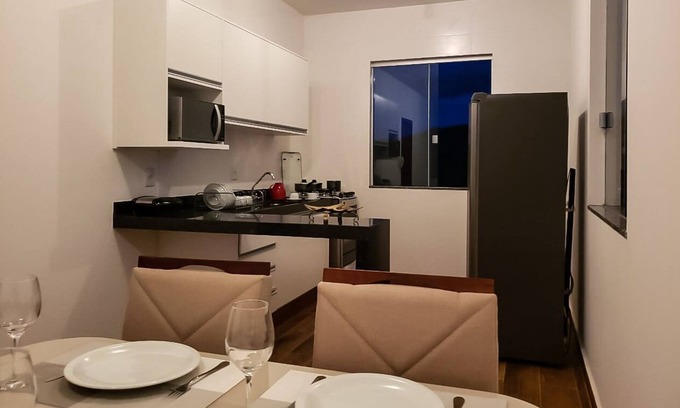 Ouro Preto House | Scenic Studio with Kitchen - Itacolomi Peak View Retreat