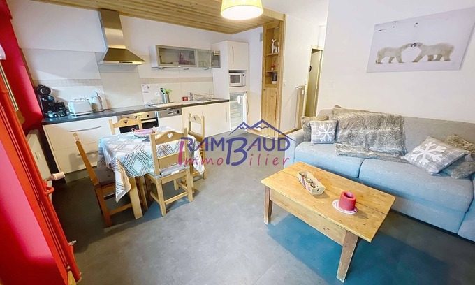Valloire Apartment | Cozy Studio for 2 in Heart of the Village - Guest Rated 9.6
