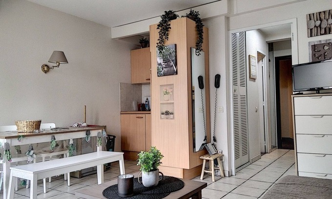 Juan-les-Pins Apartment | Seaside Studio 206 at Résidence Graziella - Top Rated Stay